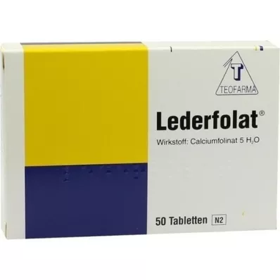 LEDERFOLAT Tabletės, 50 vnt