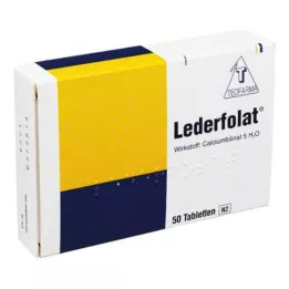 LEDERFOLAT Tabletės, 50 vnt