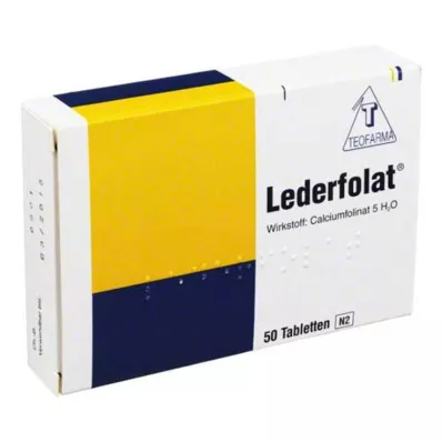 Lederfolat tabletės, 50 vnt Lederfolat tabletės, 50 vnt