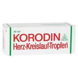 KORODIN Širdies ir kraujagyslių lašai gerti, 40 ml