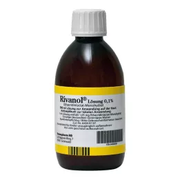 RIVANOL 0,1 % tirpalas, 300 ml