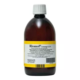 RIVANOL 0,1 % tirpalas, 500 ml
