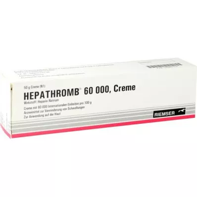 HEPATHROMB Kremas 60 000, 50 g