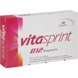VITASPRINT B12 kapsulės, 20 vnt