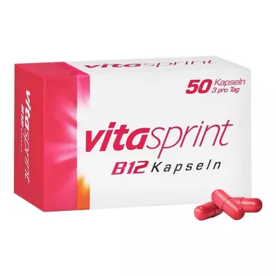 VITASPRINT B12 kapsulės, 50 vnt VITASPRINT B12 kapsulės, 50 vnt