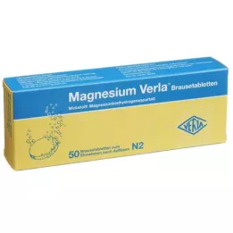MAGNESIUM VERLA Tirpiosios tabletės, 50 vnt
