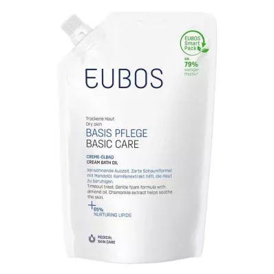 EUBOS CREME Aliejaus vonios užpildas, 400 ml