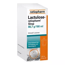 LACTULOSE-ratiopharm sirupas, 500 ml
