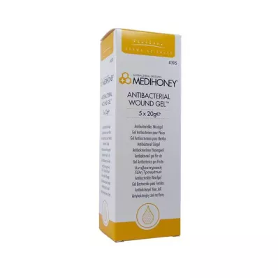 MEDIHONEY Antibakterinis žaizdų gelis, 5X20 g
