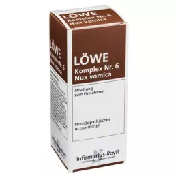 LÖWE KOMPLEX Nr. 6 Nux Vomic lašai, 100 ml
