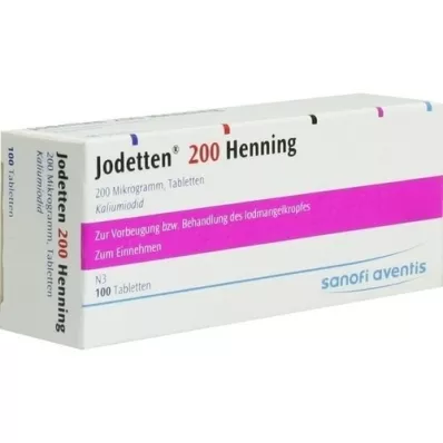 JODETTEN 200 Henning tablečių, 100 vnt