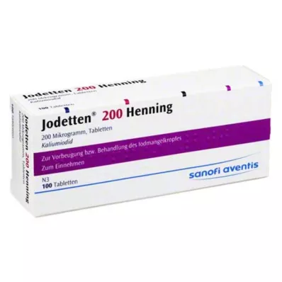 JODETTEN 200 Henning tablečių, 100 vnt
