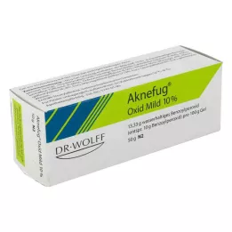 AKNEFUG švelnusis oksidas, 10 % gelis, 50 g