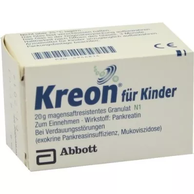 KREON granulės vaikams, 20 g