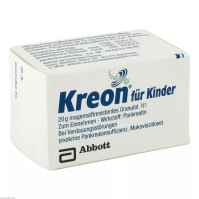 KREON granulės vaikams, 20 g