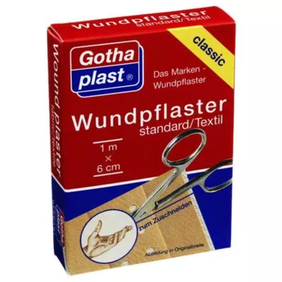 GOTHAPLAST Žaizdos gipso stovas, 6 cmx1 m, pjūvis, 1 vnt GOTHAPLAST Žaizdos gipso stovas, 6 cmx1 m, pjūvis, 1 vnt