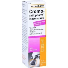 CROMO-RATIOPHARM Nosies purškalas be konservantų, 15 ml