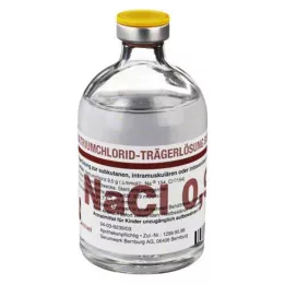 NATRIUMCHLORID Nešantysis tirpalas Injekcinis tirpalas, 100 ml