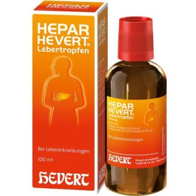 HEPAR HEVERT Kepenų lašai, 100 ml