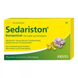 SEDARISTON Koncentrato kietosios kapsulės, 30 vnt