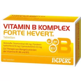 VITAMIN B KOMPLEX forte Hevert tabletės, 100 vnt