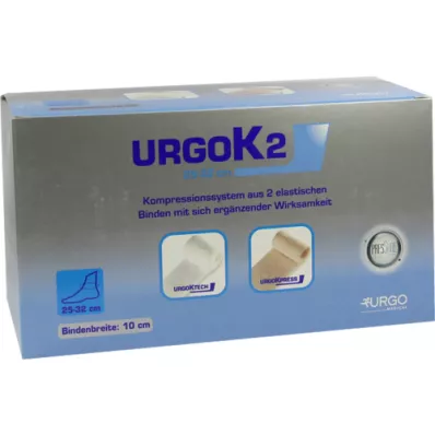 URGOK2 kompresinė sistema 10cm kulkšnies apimtis 25-32cm, 1 vnt
