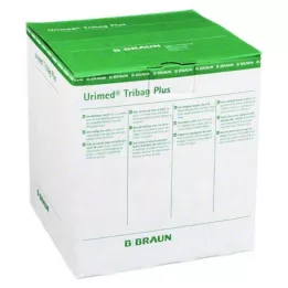URIMED Tribag Plus šlapimo maišelis kojoms 500 ml 80 cm, 10 vnt