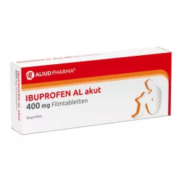 IBUPROFEN AL ūmios 400 mg plėvele dengtos tabletės, 20 vnt