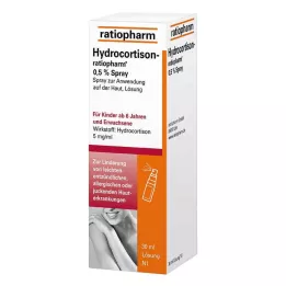 HYDROCORTISON-ratiopharm 0,5 % purškalas, 30 ml
