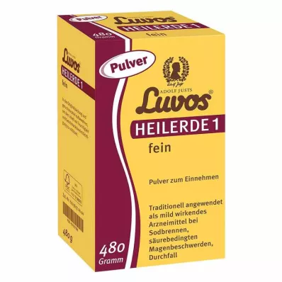 LUVOS Gydomasis molis 1 smulkus, 480 g