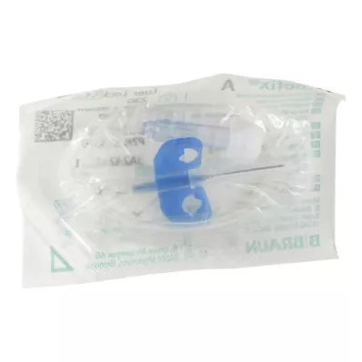 Venofix A venų punkcijos rinkinys 23 G 0,65 mm mėlynas (1 vnt.) Venofix A venų punkcijos rinkinys 23 G 0,65 mm mėlynas (1 vnt.)