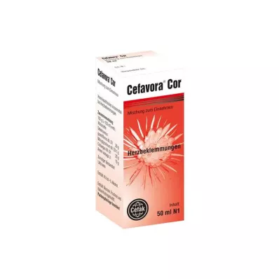 CEFAVORA Cor lašai, 50 ml