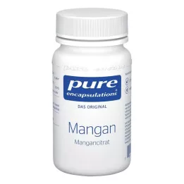 PURE ENCAPSULATIONS Manganas Mangano citrato kapsulės, 60 kapsulių