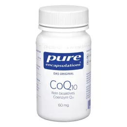 PURE ENCAPSULATIONS CoQ10 60 mg kapsulės, 60 vnt