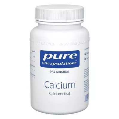 PURE ENCAPSULATIONS Kalcio kalcio citrato kapsulės, 90 kapsulių