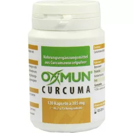 OXIMUN Curcuma kapsulės, 120 kapsulių