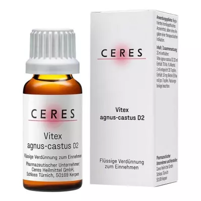 CERES Vitex Agnus castus D 2 skiedinys, 20 ml