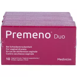 PREMENO Duo Vaginalovula, 3X10 vnt