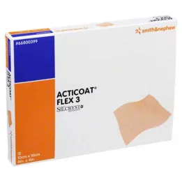 ACTICOAT Flex 3 10x10 cm tvarstis, 12 vnt