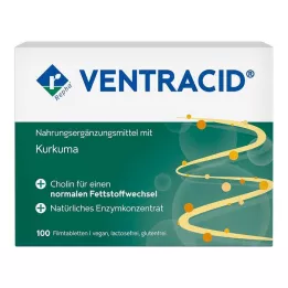 VENTRACID Tabletės, 100 vnt