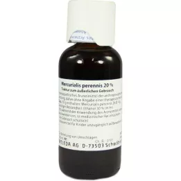 MERCURIALIS PERENNIS 20% tinktūra, 100 ml