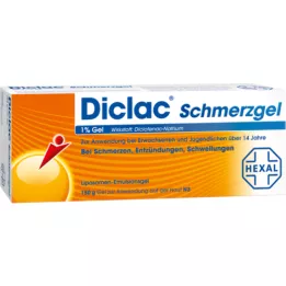 DICLAC Skausmo gelis 1%, 150 g