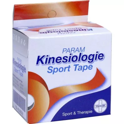 KINESIOLOGIE Sportinė juosta 5 cmx5 m raudona, 1 vnt