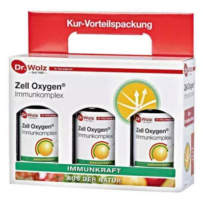 ZELL OXYGEN Imuninis kompleksas gydomasis skystis, 3X250 ml