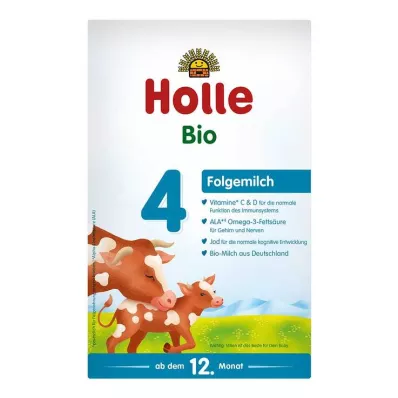 HOLLE Ekologiškas pienas vaikams 4, 600 g