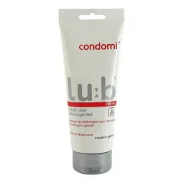 CONDOMI Lubrikantas ir masažo gelis, 200 ml