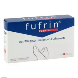 FUFRIN PediFlex priežiūros sistemos kojinės ir tepalas, 38-42 dydis, 2X5 g
