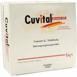 CUVITAL Liposominis 100, 25X10 ml