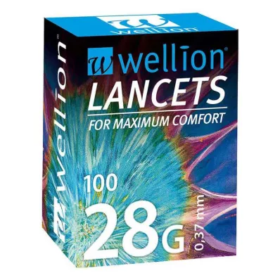 WELLION Lancetai 28 G, 100 vnt