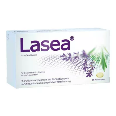 LASEA Minkštos kapsulės, 56 vnt